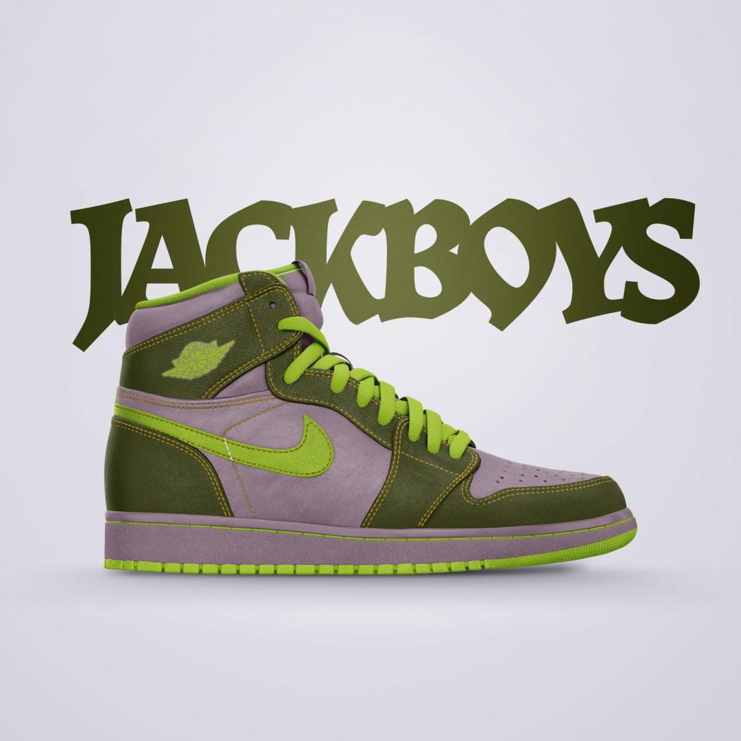 Mockup Air Jordan One - Jackboys